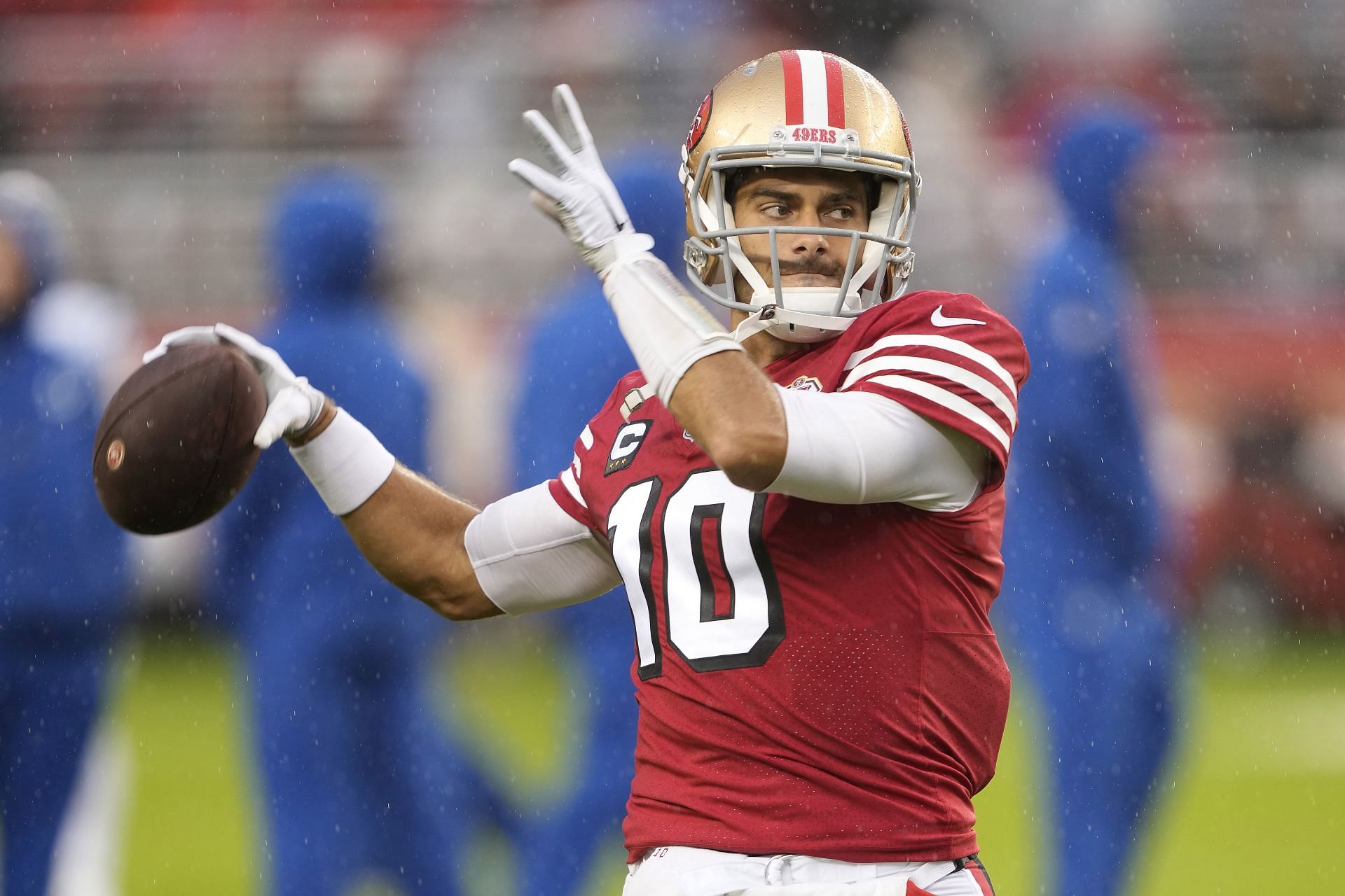 San Francisco 49ers quarterback Jimmy Garoppolo