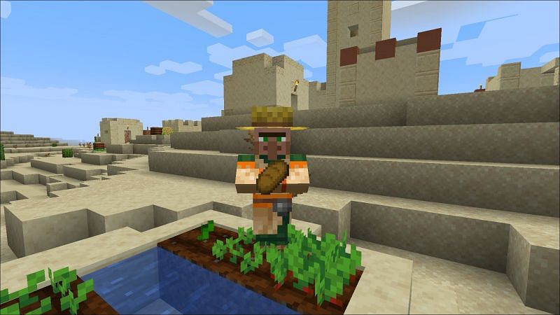 Villager trading (Image via Minecraft)