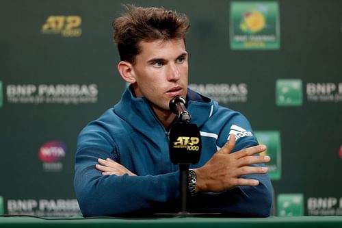 Dominic Thiem at the 2019 BNP Paribas Open