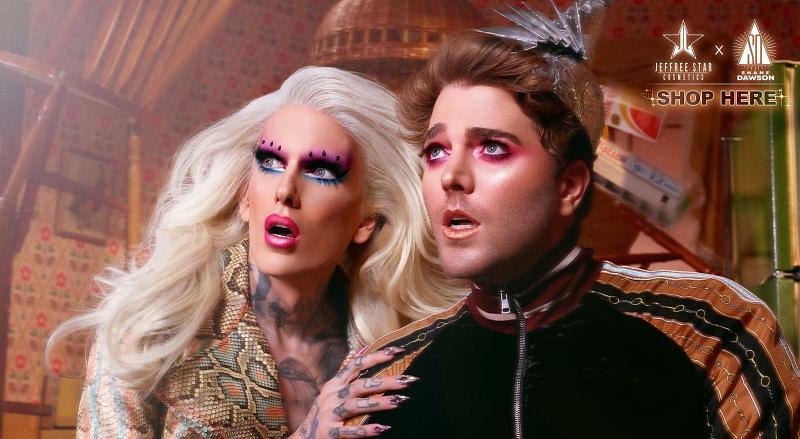 Shane Dawson collaborated with makeup mogul Jeffree Star to create his own makeup collection (Image via JeffreeStarCosmetics)