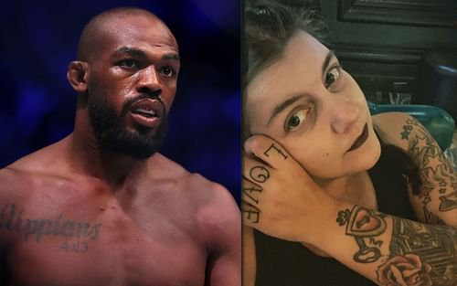 Amy Kaplan received DMs from Jon Jones [Right image credit: @photoamy33]