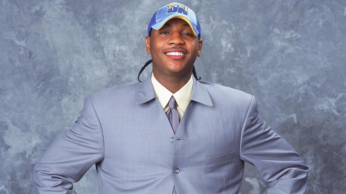 Carmelo Anthony stepped into the NBA today in 2003.