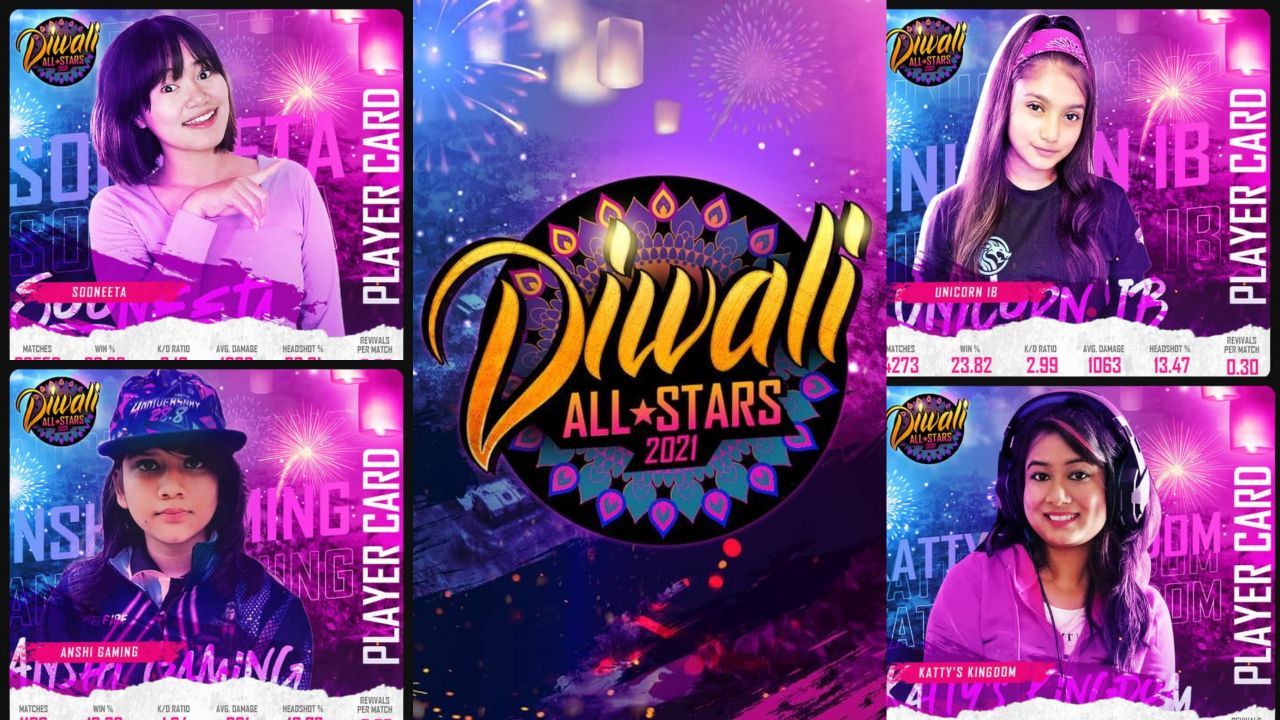 Free Fire Diwali All Stars 2021 will take place from October 30