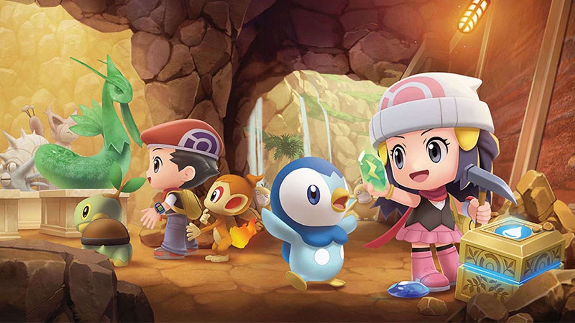 One of the many points of attention for a lot of Pokemon fans is the updated Sinnoh Underground (Image via The Pokemon Company)