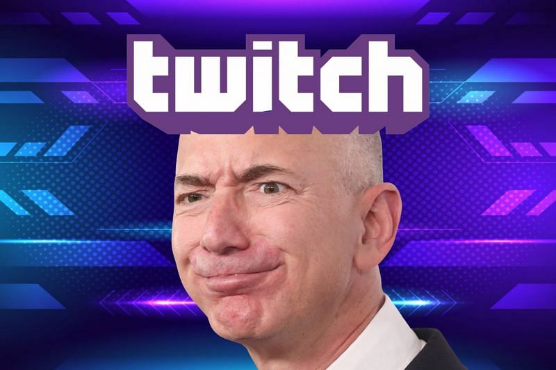Leak making Jeff Bezos appear on the Amazon-owned platform Twitch (Image via Sportskeeda)