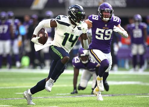 Seattle Seahawks WR DK Metcalf v Minnesota Vikings