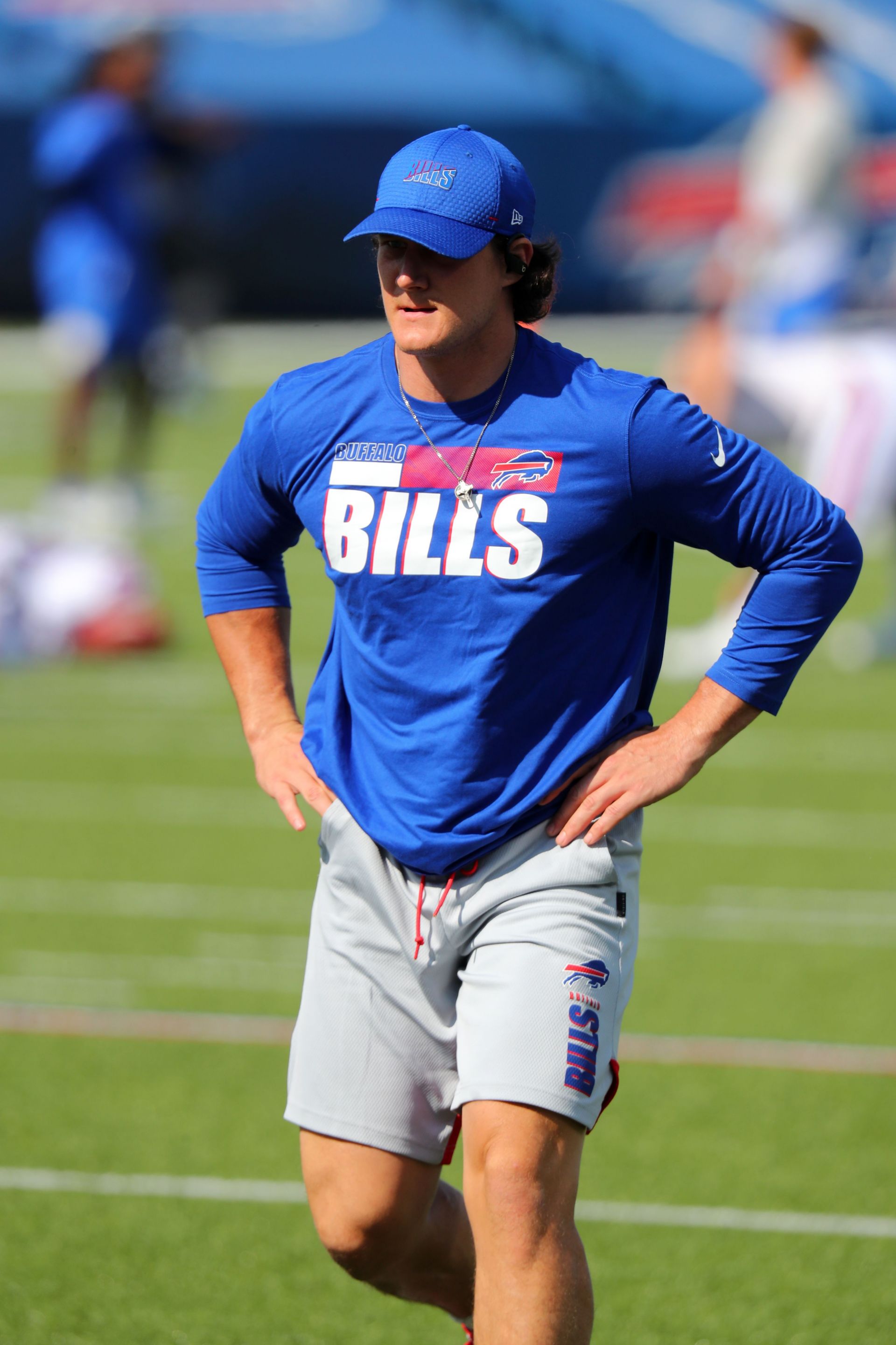 Buffalo Bills' tight end Dawson Knox broke hand against Tennessee Titans