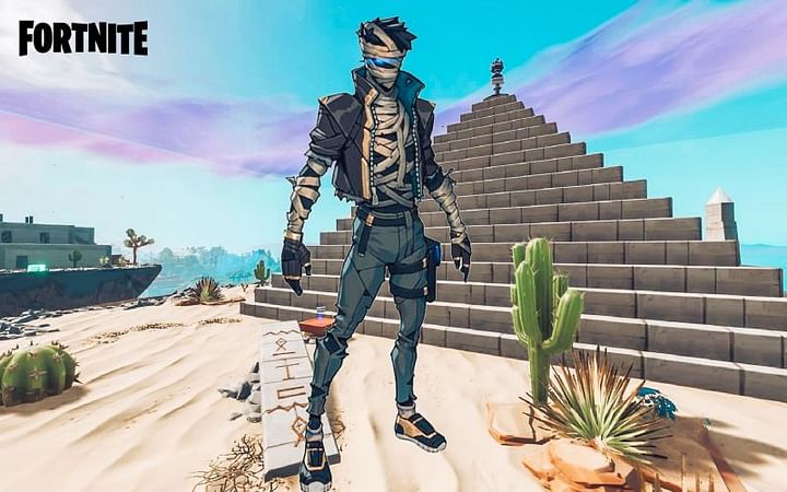 Fortnite Mummy skin and Pyramid POI may finally get added in-game