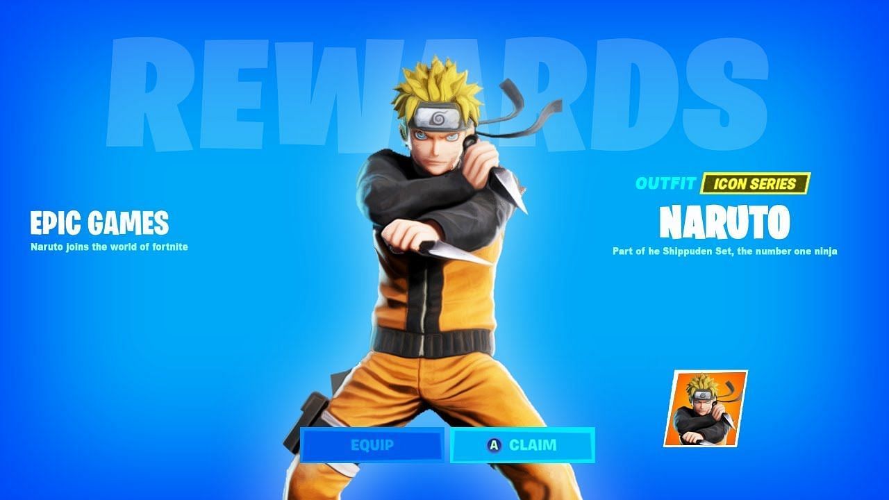 Naruto is coming to Fortnite this November