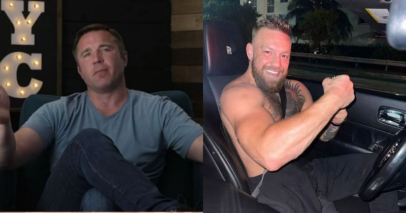 Chael Sonnen (L) and Conor McGregor (R) via Instagram @sonnench and @thenotoriousmma