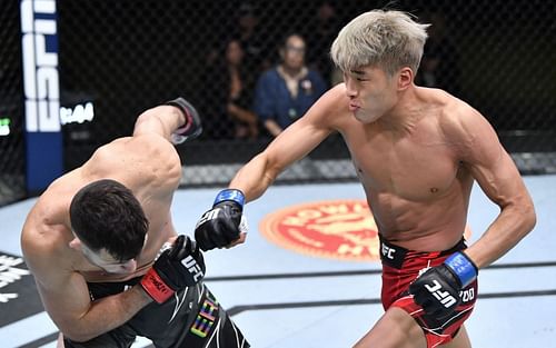 Julian Erosa (left), Choi Seung-Woo (right) UFC Fight Night: Erosa v Choio