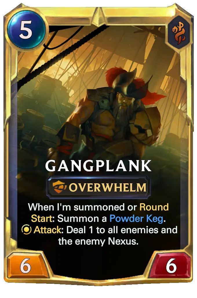 Gangplank with overwhelm is a dangerous proposition (Images via Riot Games)