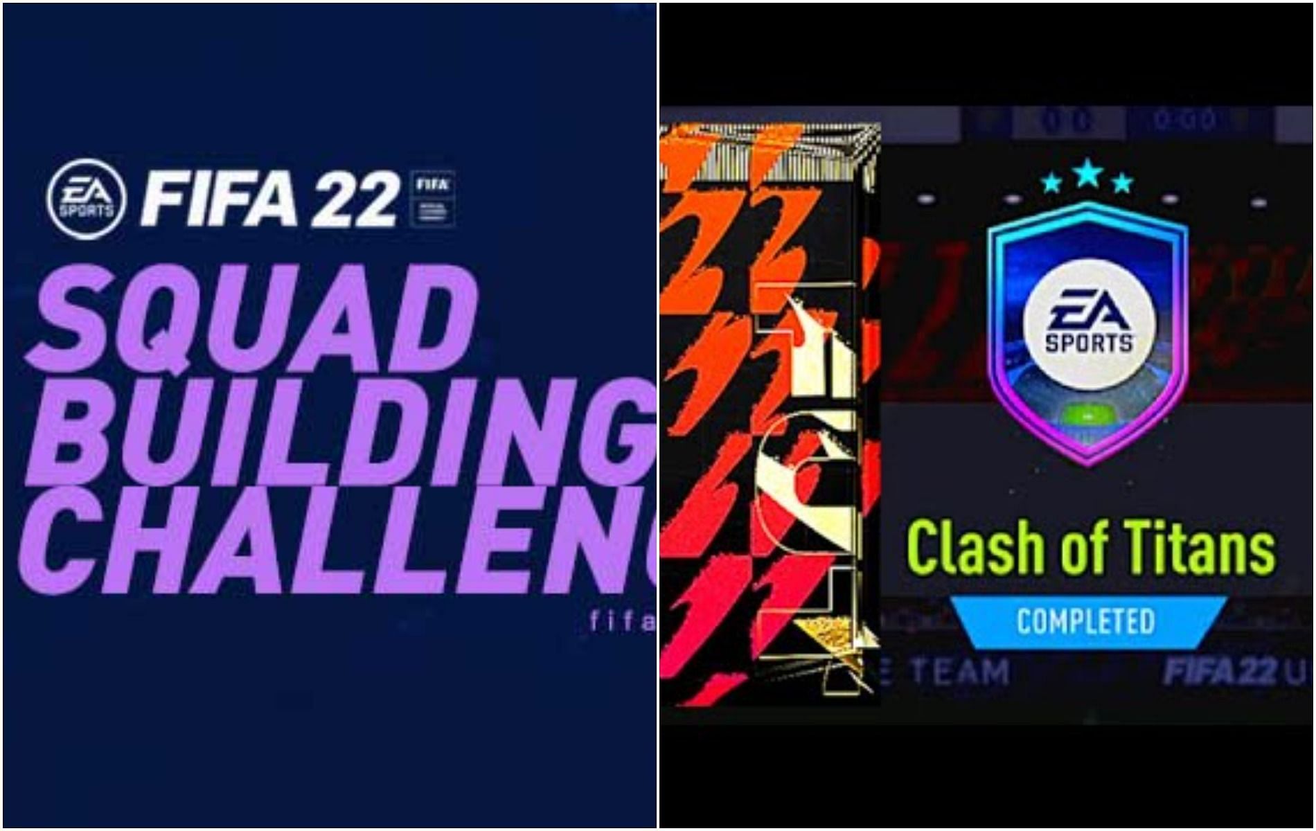 FIFA 22&#039;s latest SBC is the Clash of  Titans (Image via EA Sports)