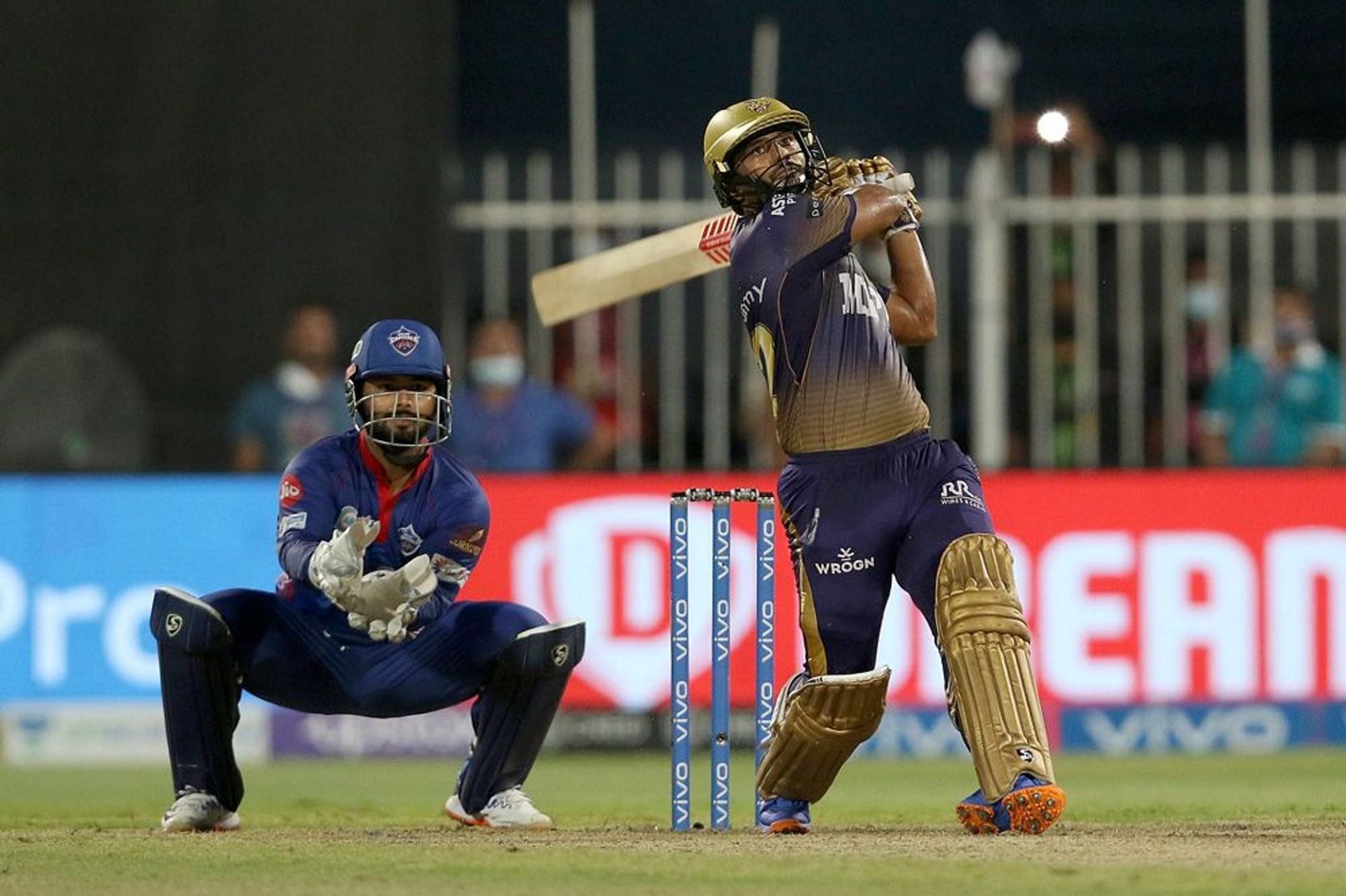 Rahul Tripathi&#039;s six sealed the deal for KKR against DC