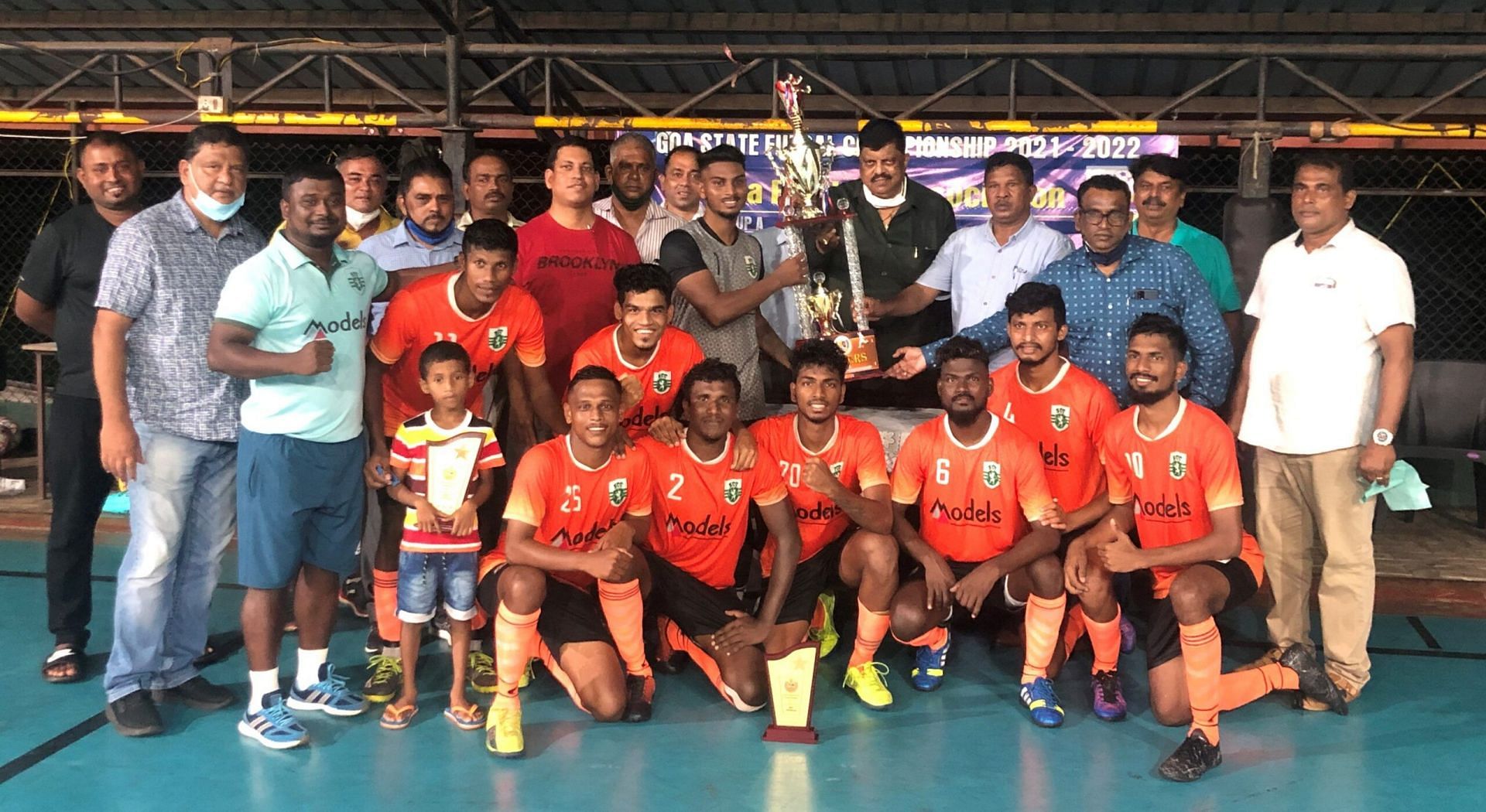 Sporting Clube De Goa won the Goa Futsal Championship this year.