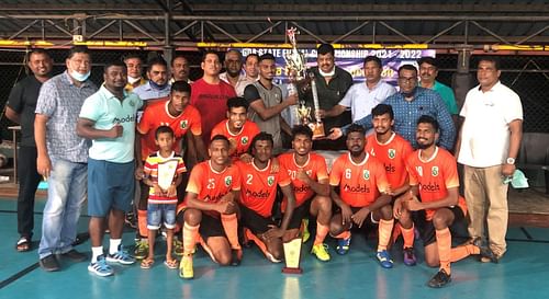 Sporting Clube De Goa won the Goa Futsal Championship this year.