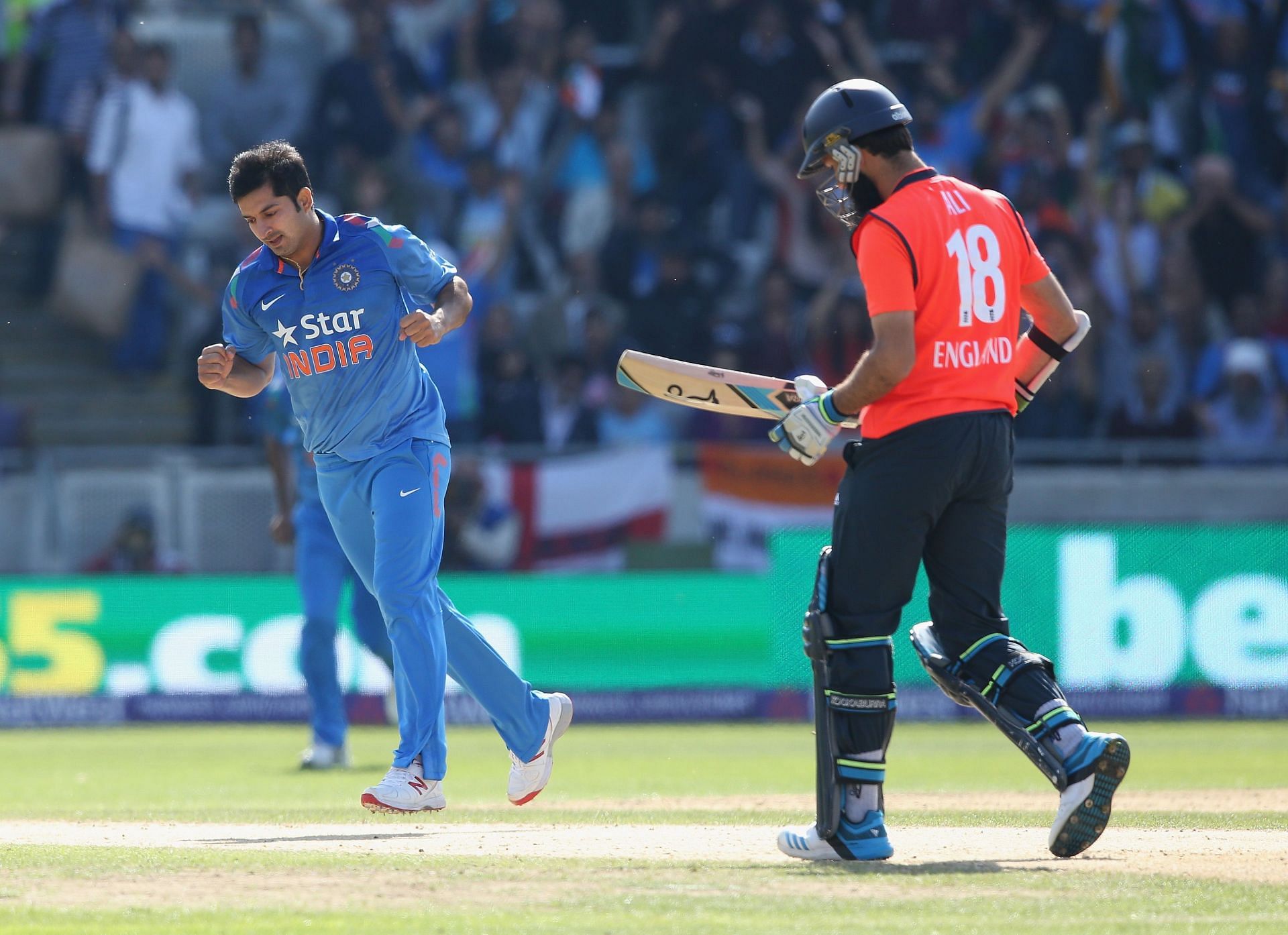 Mohit Sharma made his T20I debut during the 2014 T20 World Cup