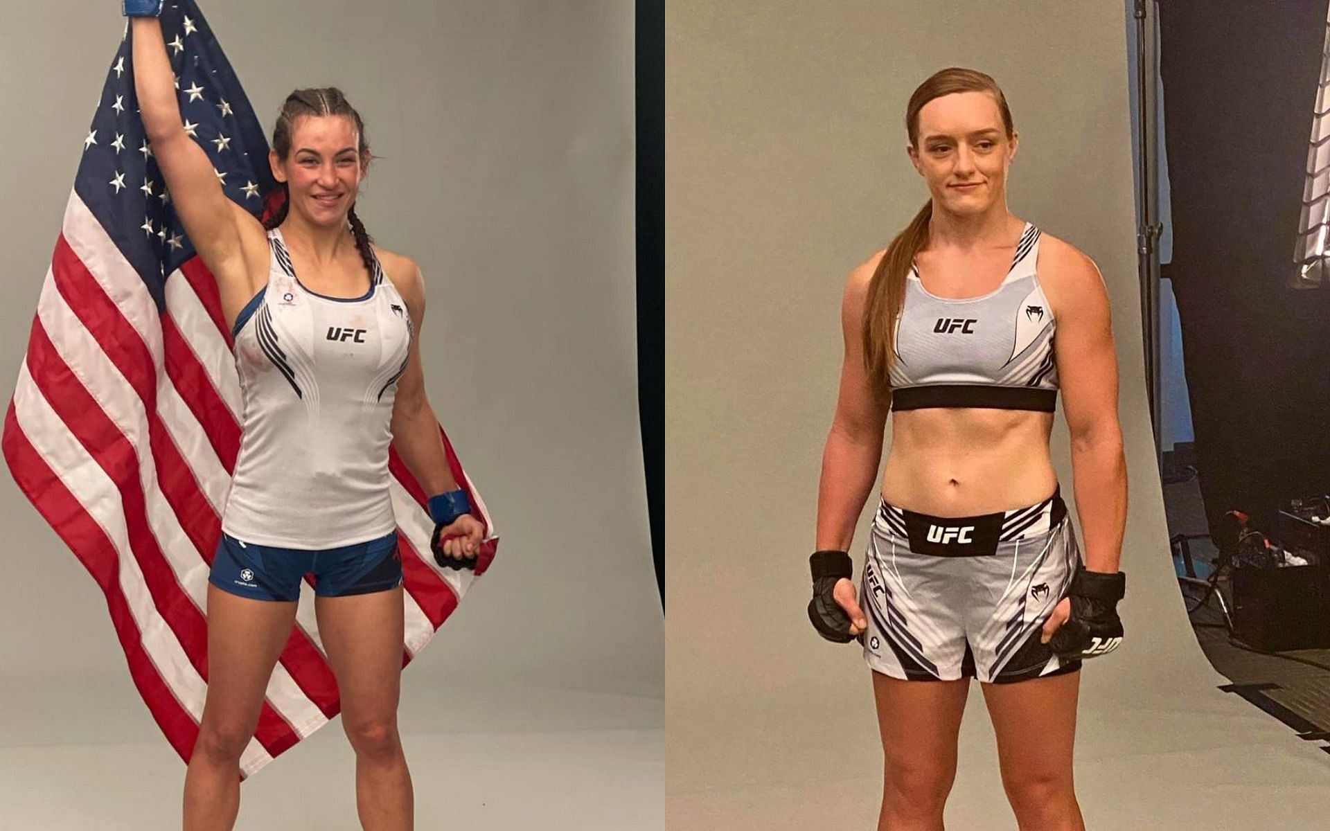 Miesha Tate (left), Aspen Ladd (right) [Images Courtesy: @mieshatate @aspenladd on Instagram]