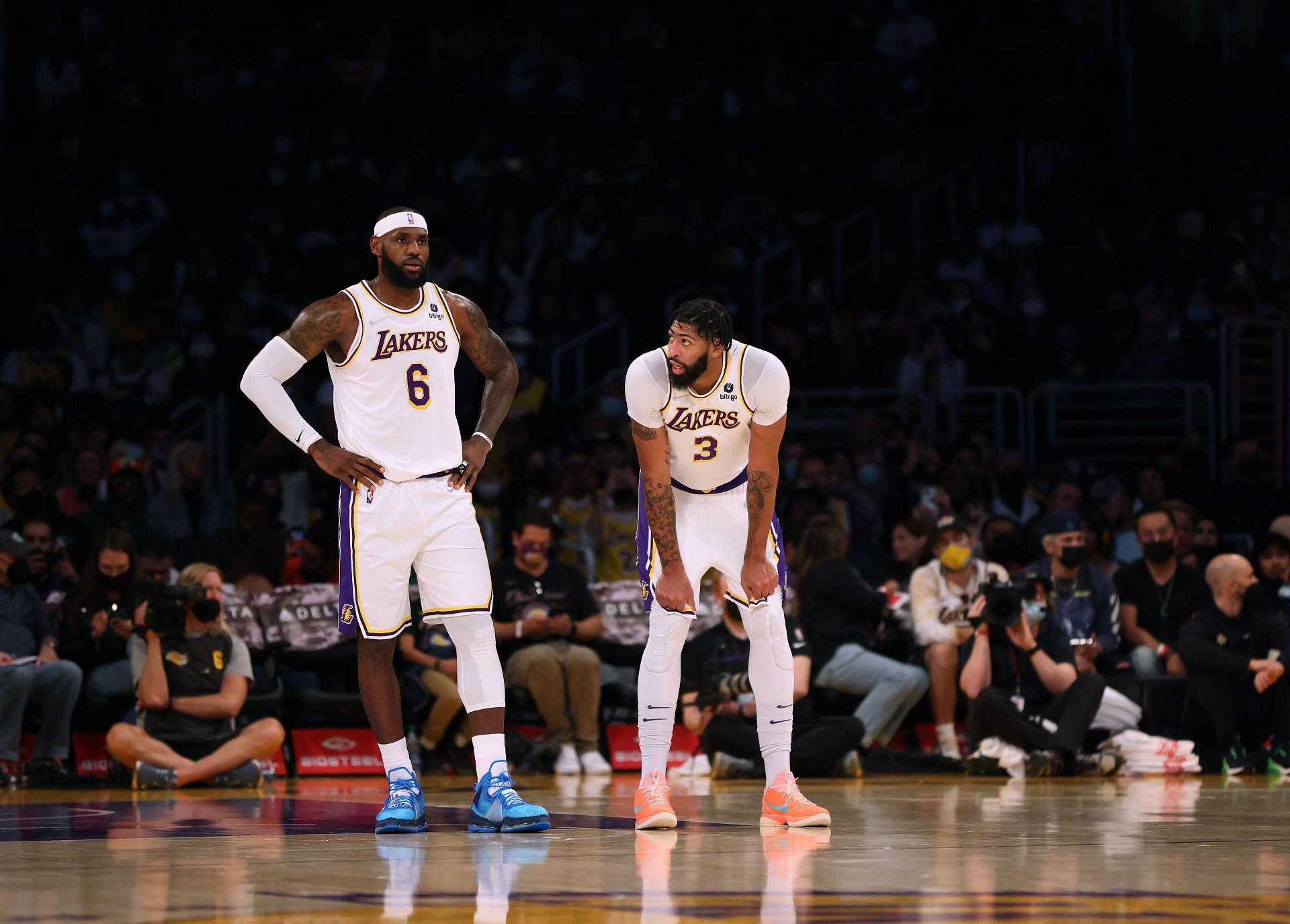 Anthony Davis will have to step up for the Lakers with Russell Westbrook struggling