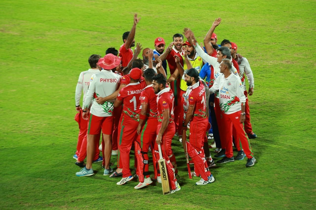 Oman Cricket Team (Image Courtesy: Twitter)