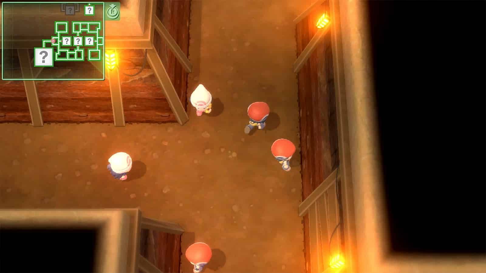 Players exploring the Grand Underground in Pokemon Brilliant Diamond and Shining Pearl. (Image via ILCA)
