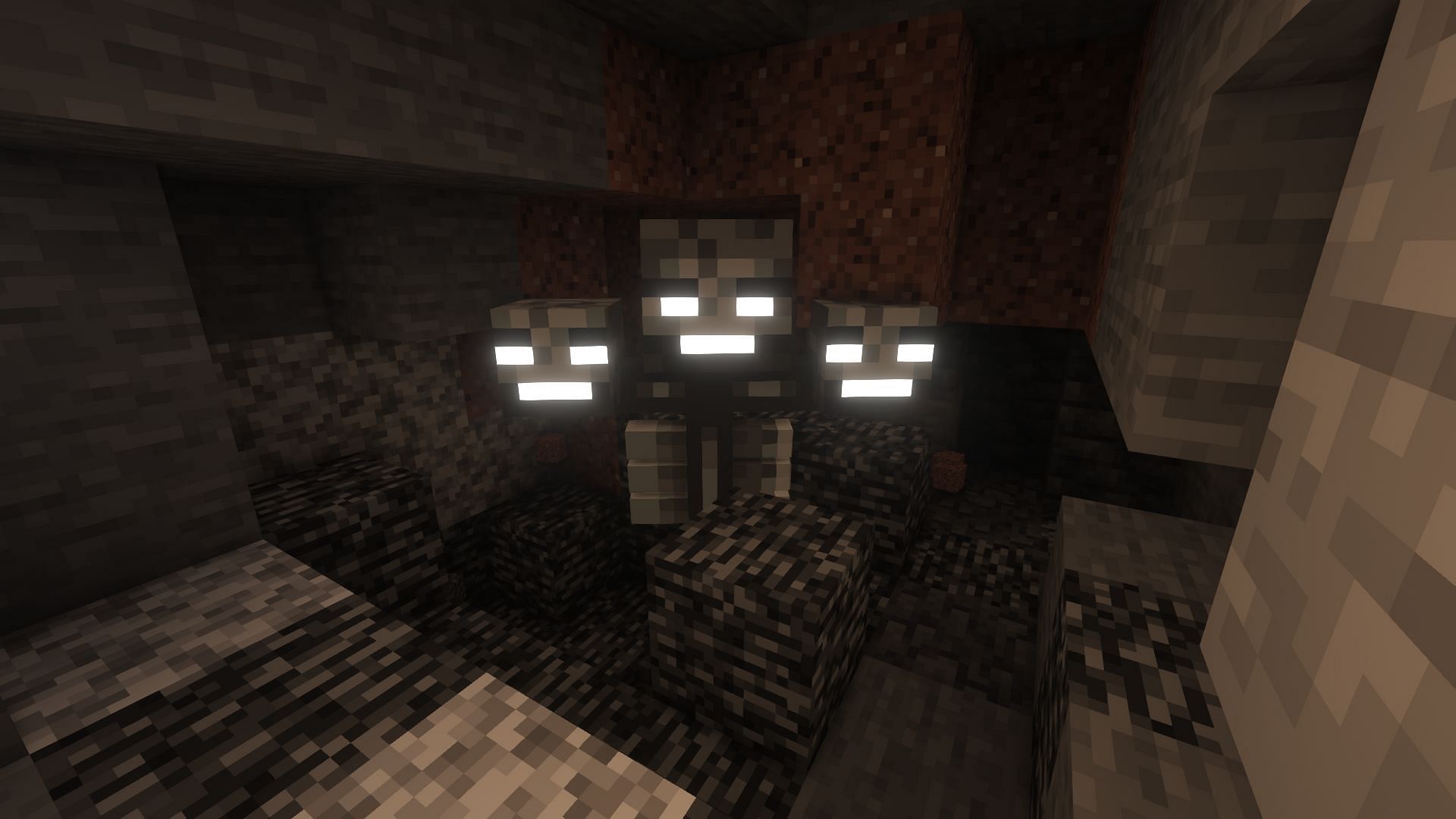 A wither (Image via Minecraft)