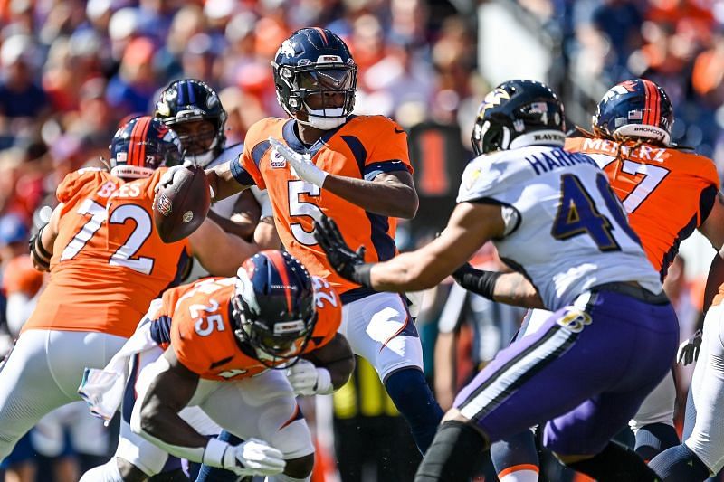 Denver Broncos quarterback Teddy Bridgewater