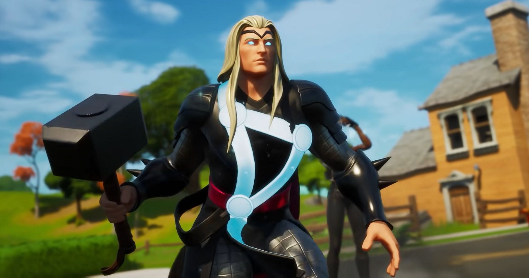 Fortnite introduced Thor, one of the most powerful heroes in Marvel. Image via Epic Games