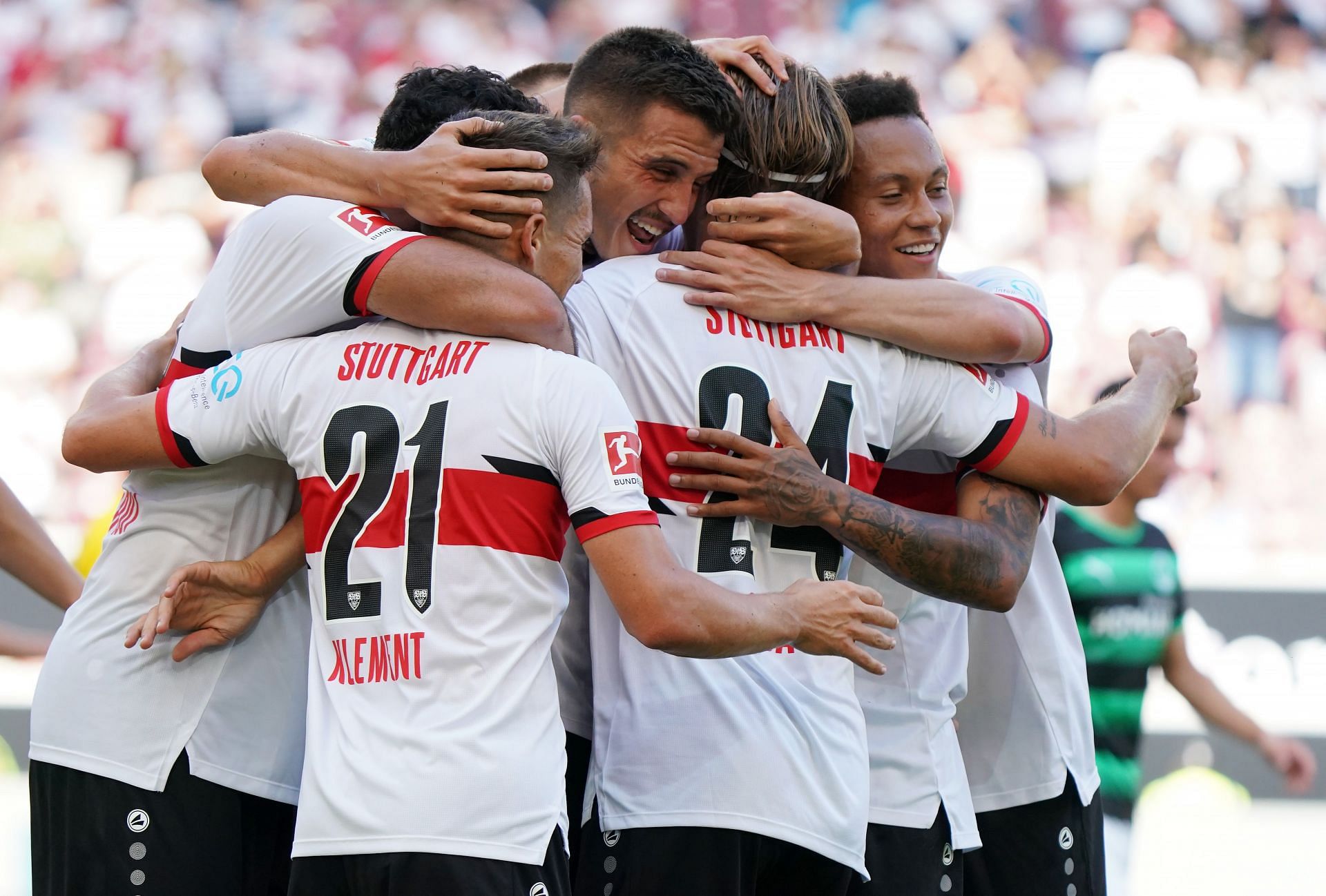 VfB Stuttgart will face Augsburg on Sunday