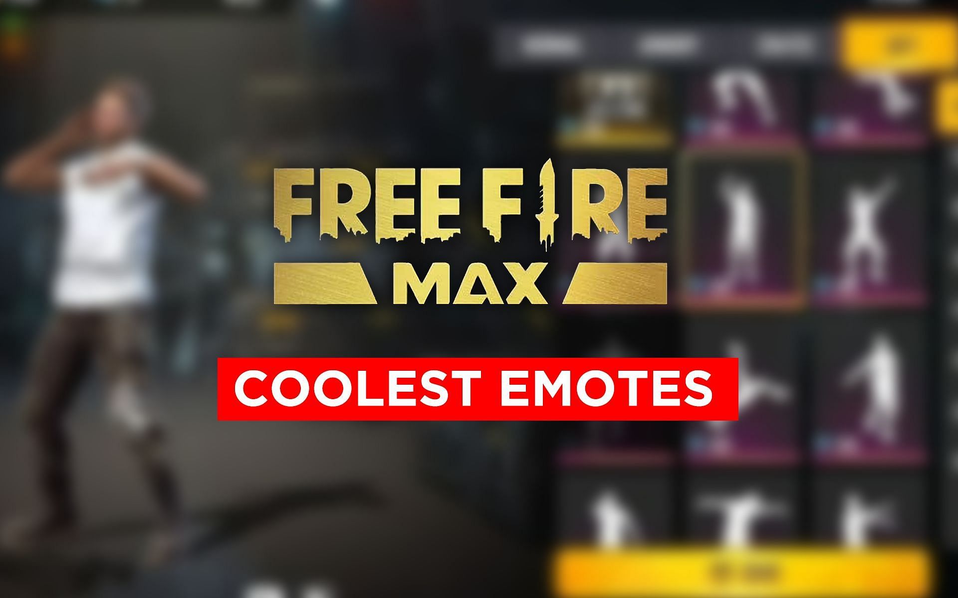 Coolest emotes in Free Fire Max as of October 2021 (Image via Sportskeeda)