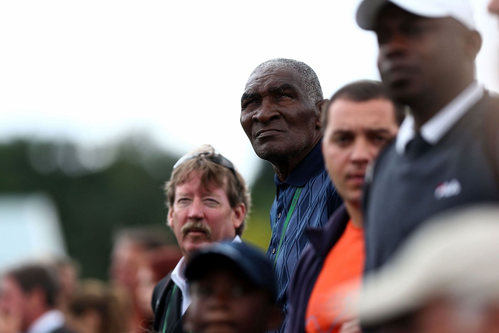 Serena Williams' father Richard at the 2012 Wimbledon Championships.