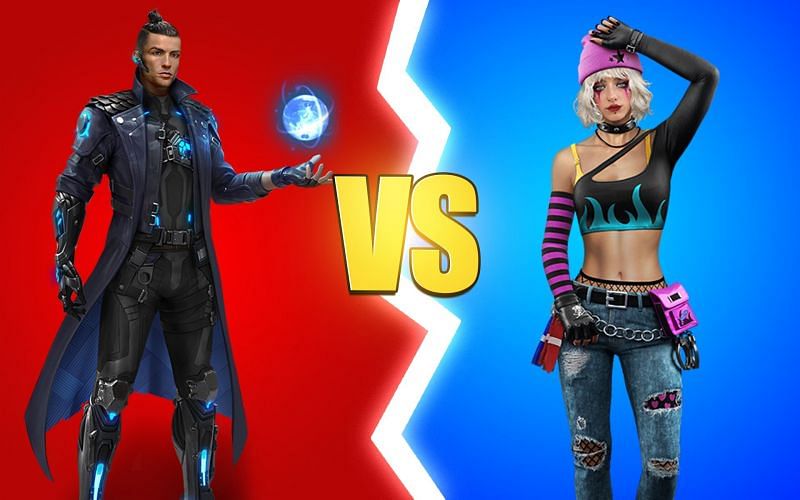 Chrono vs Dasha: Who is the better choice for pushing rank in Free Fire? (Image via Sportskeeda)
