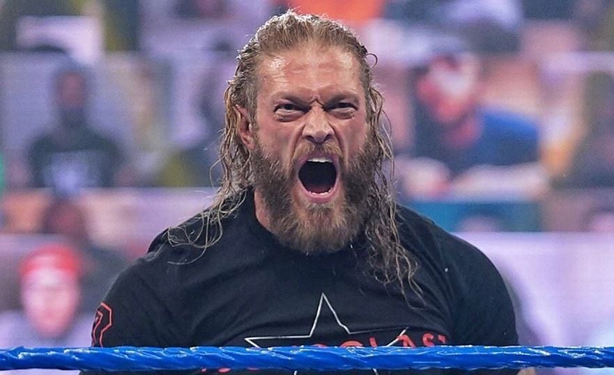 Edge overcame Seth Rollins at Crown Jewel 2021