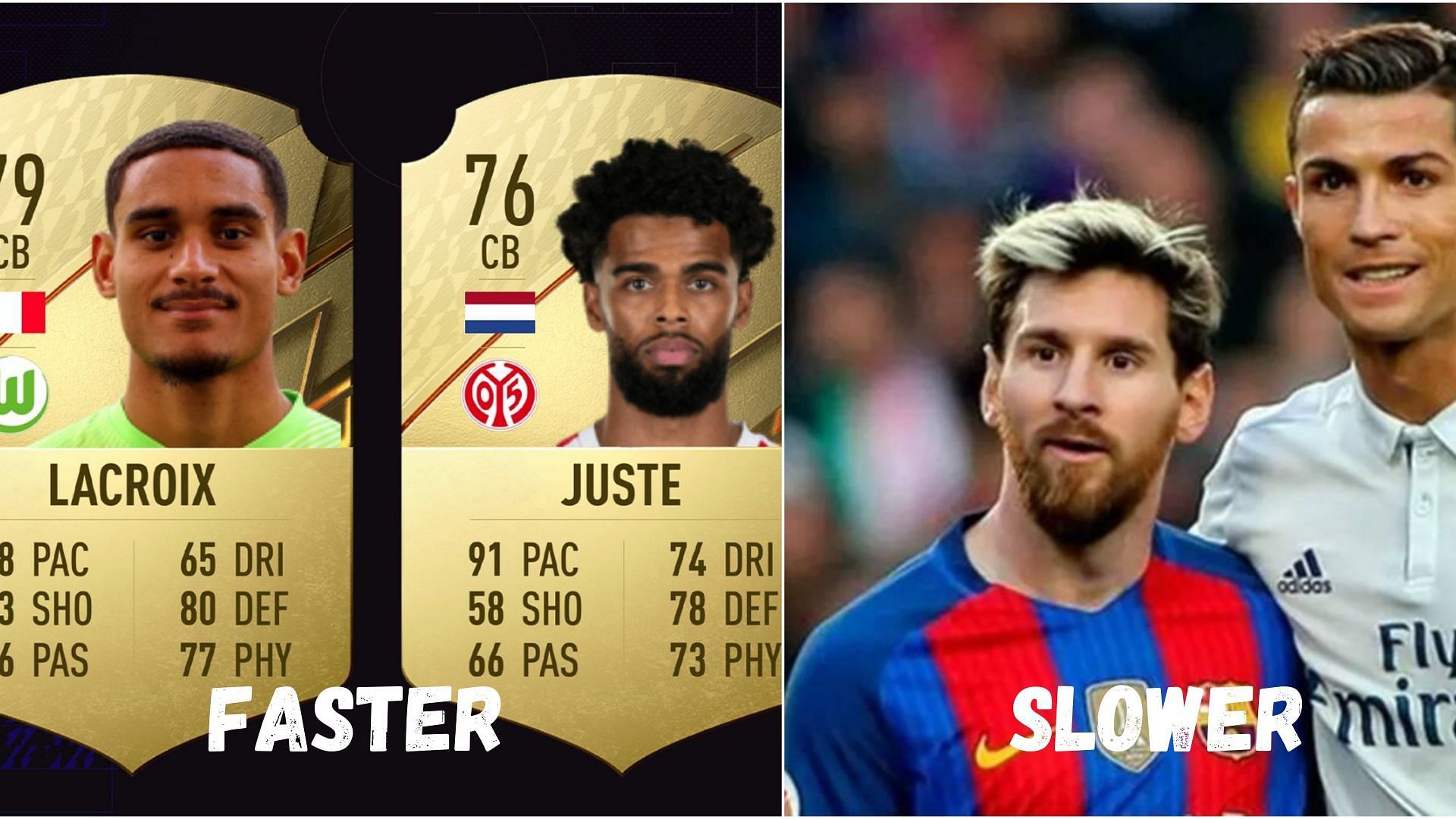 Lacroix and St. Juste are faster than some of the best attacking players in FIFA 22