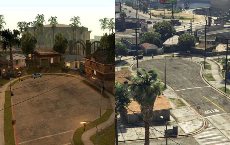 gta 5 grove street map