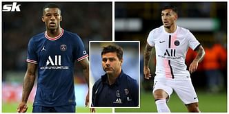 PSG’s South American stars show lack of support to Wijnaldum due to the possibility of him replacing Paredes: Reports