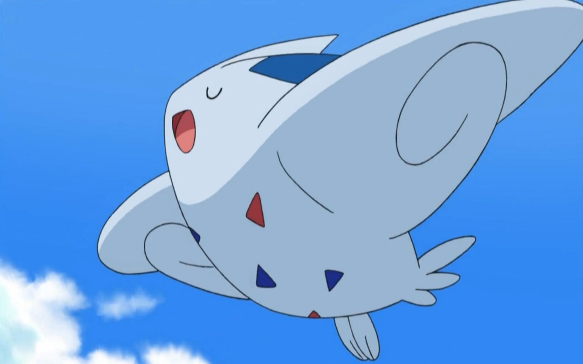 Togekiss evolves from Togetic with a Shiny Stone (Image via The Pokemon Company)