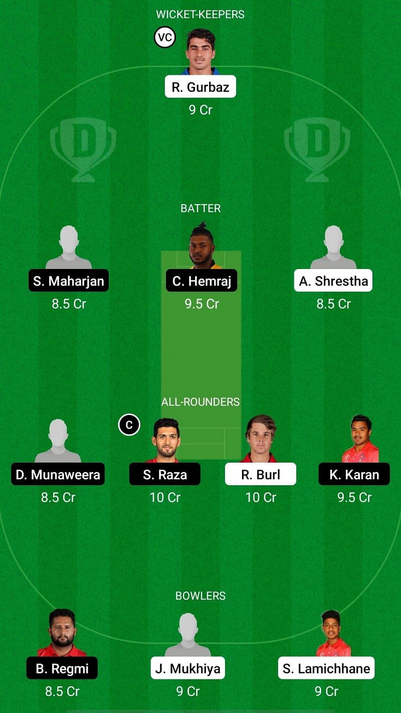 KK vs BW Dream11 Prediction - Everest Premier League T20