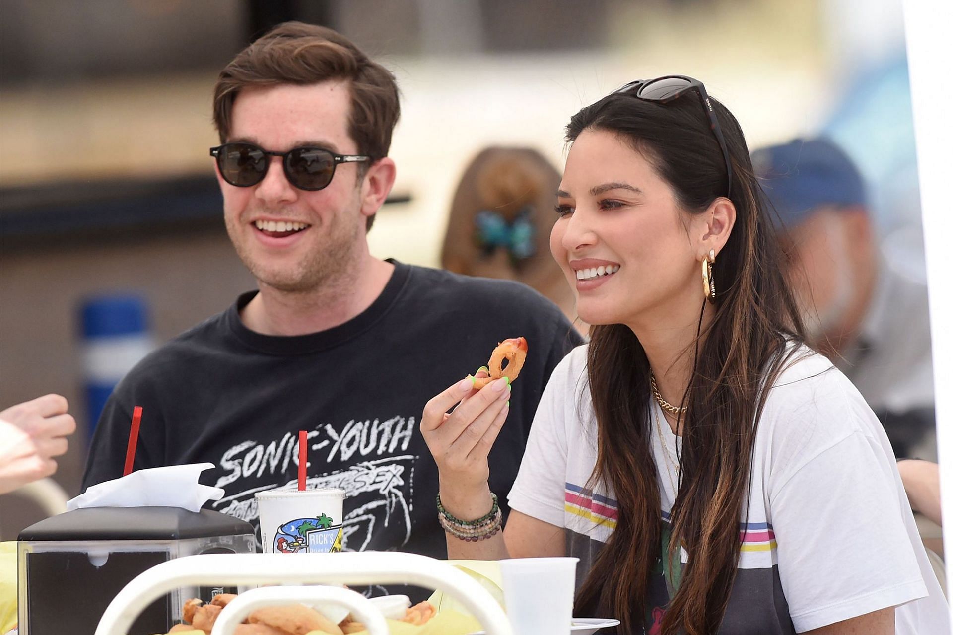 John Mulaney and Olivia Munn are rumored to have broken up (Image via Shutterstock)