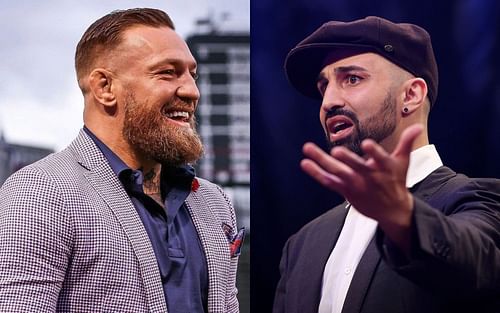 Conor McGregor (left) and Paulie Malignaggi (right)