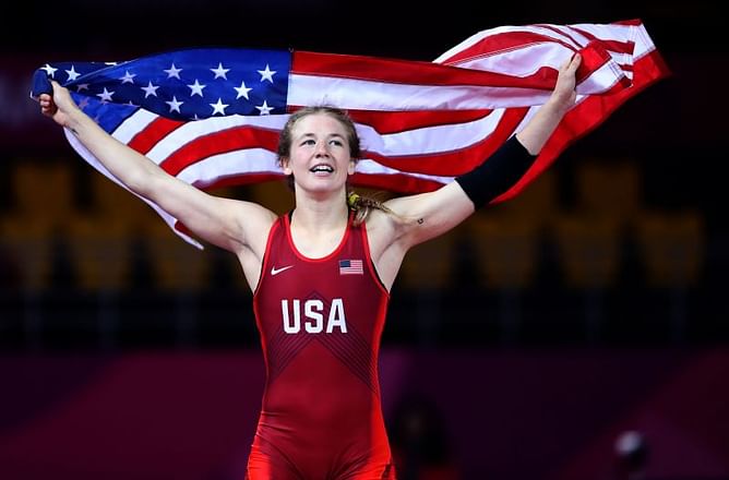 Olympic bronze medalist Sarah Hildebrandt is more than just wrestling