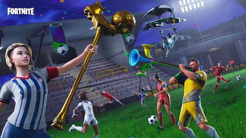 Soccer skins have become synonymous with sweats (Image via Epic Games)