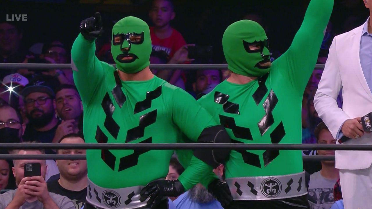 Lucha Bros lost their AAA Tag Team Titles on AEW Dynamite