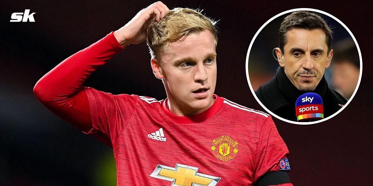 Gary Neville has urged Donny van de Beek to leave Manchester United