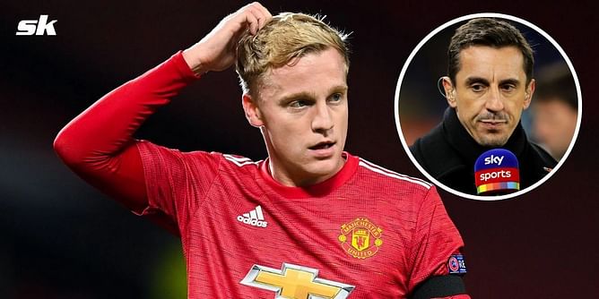 "Ole didn't sign him or he doesn't fancy him" - Gary Neville says Donny van de Beek should leave Manchester United in search of regular game time