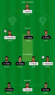 Dream11 Team for VCA Red vs VCA Green - VCA T20 2021.