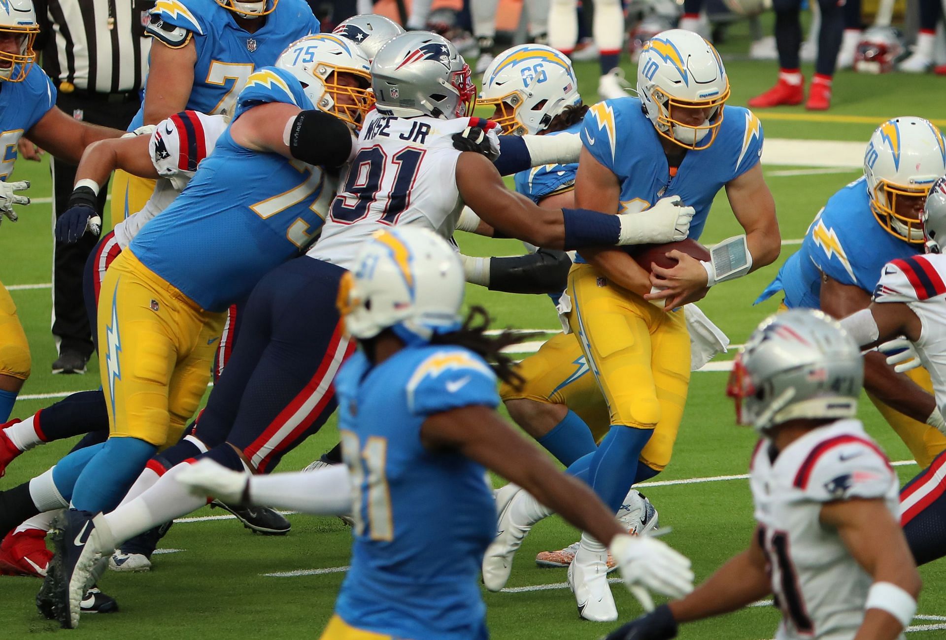 New England Patriots v Los Angeles Chargers