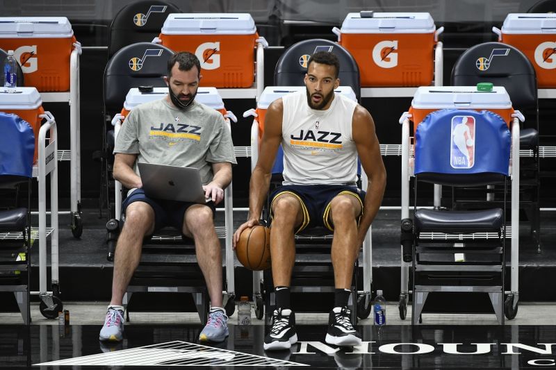 Portland Trail Blazers v Utah Jazz - Rudy Gobert