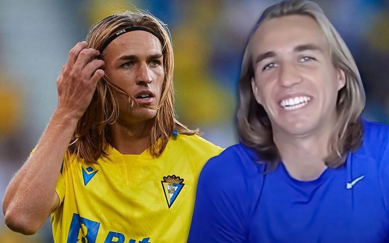 Pedro Benito was already an online star before his La Liga debut for Cadiz (Image via Pedro Benito/YouTube)