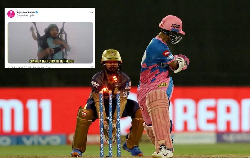 IPL 2021: Best memes from KKR&#039;s win against Rajasthan Royals.